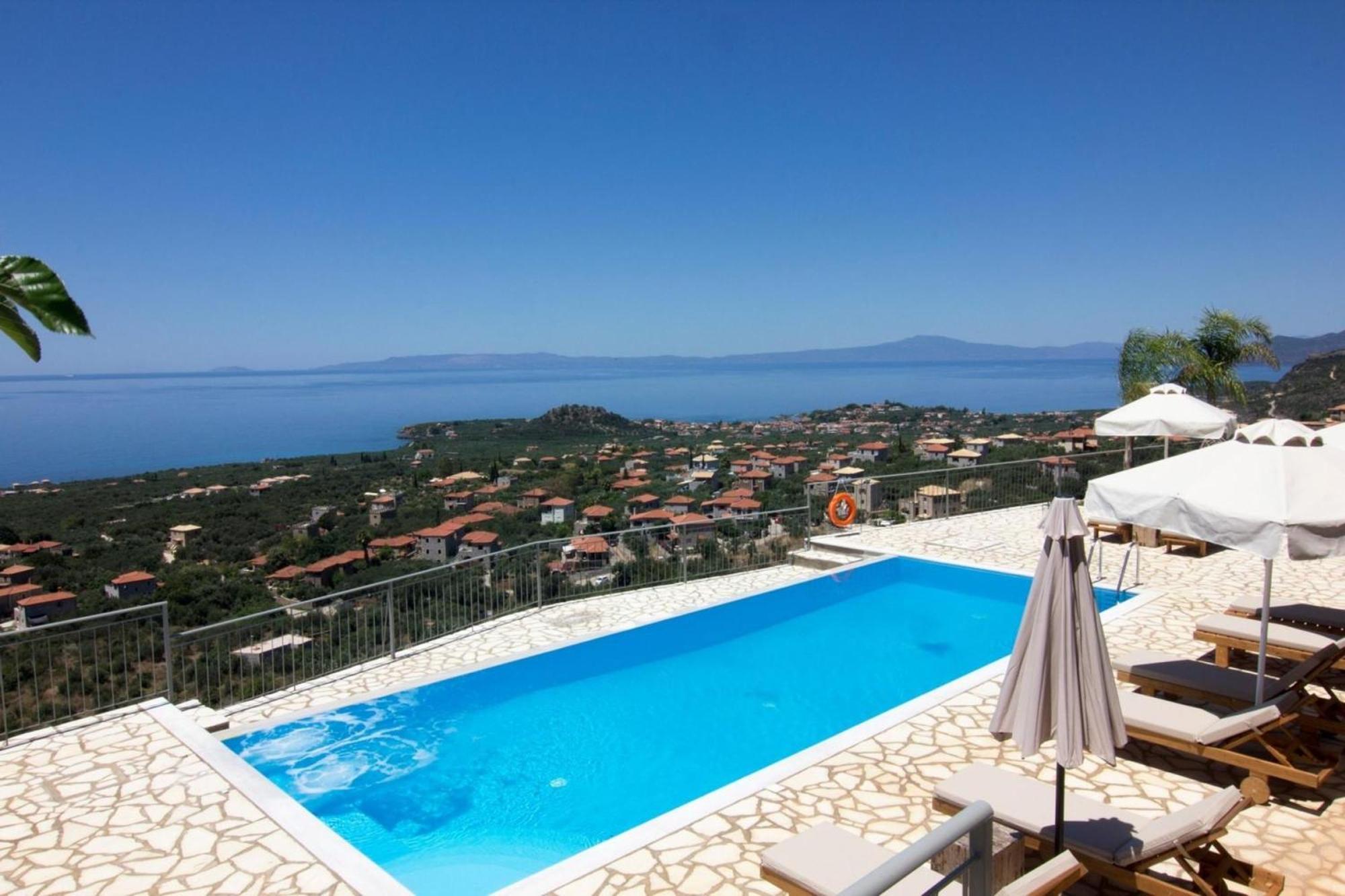 Elsa Villa By Elrin Villas Mani Neokhorion  Bagian luar foto